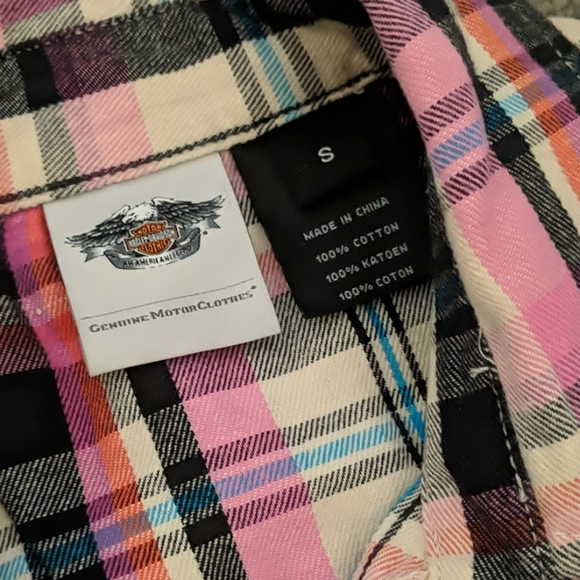 Harley Davidson button down - Picture 4 of 6